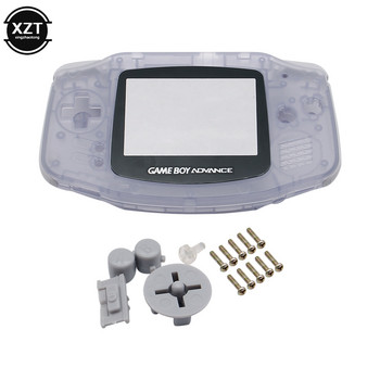 Αντικατάσταση νέας θήκης κελύφους για GBA Size Shell Case Cover with Buttons Replacement για Gameboy Advance