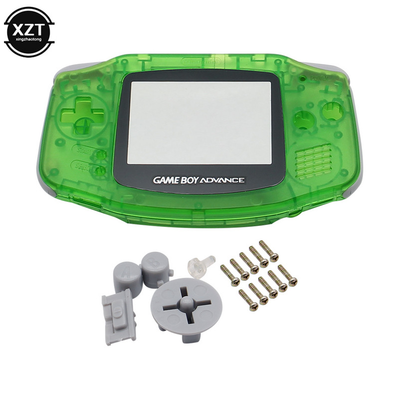 Nova zamjena školjke za kućište za GBA veličinu, zamjena za masku s gumbima za Gameboy Advance