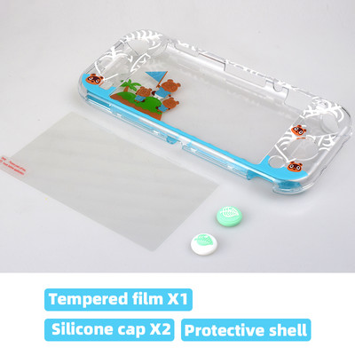 DATA FROG Zaštitna prozirna torbica za Nintendo Switch Lite Cover Slatka prozirna torbica Hard Shell za Nintendo Switch Dodaci