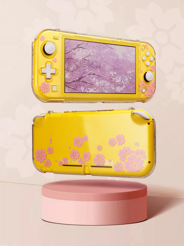 DATA FROG Zaštitna prozirna torbica za Nintendo Switch Lite Cover Slatka prozirna torbica Hard Shell za Nintendo Switch Dodaci