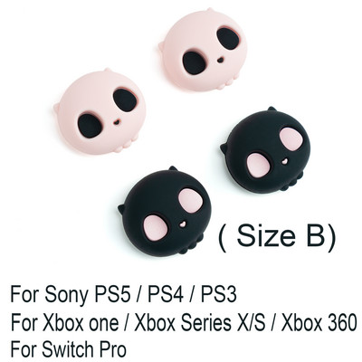 Capac de mâner pentru stick pentru degetul mare, capac de joystick pentru Sony PS5 PS4 PS3 Xbox One/360 Slim Series X/S Switch Pro, carcasă pentru controler