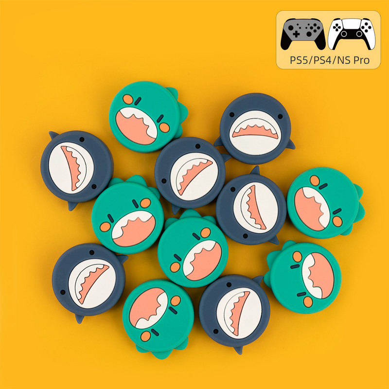 Capac de mâner pentru stick pentru degetul mare, capac de joystick pentru Sony PS5 PS4 PS3 Xbox One/360 Slim Series X/S Switch Pro, carcasă pentru controler