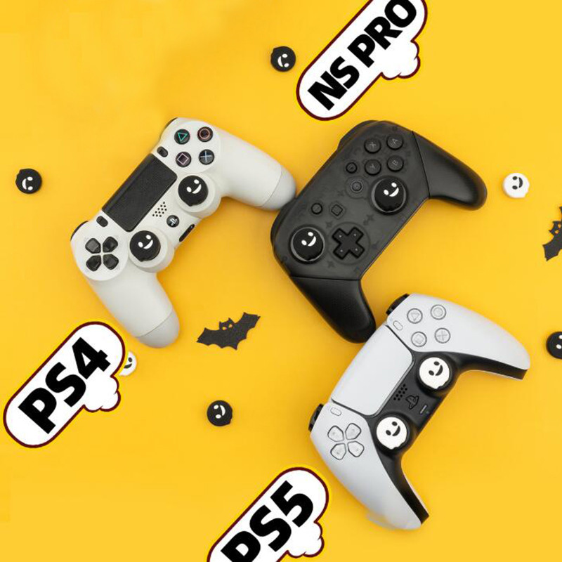Capac de mâner pentru stick pentru degetul mare, capac de joystick pentru Sony PS5 PS4 PS3 Xbox One/360 Slim Series X/S Switch Pro, carcasă pentru controler