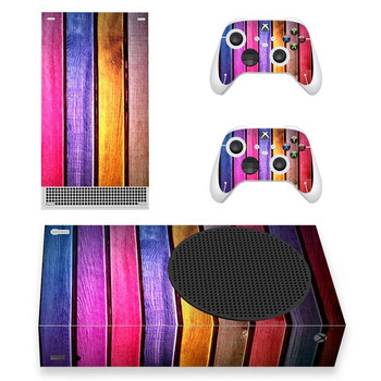 За Xbox Series S Стикер Decal Skin Cover за За Xbox Series S конзола и 2 контролера