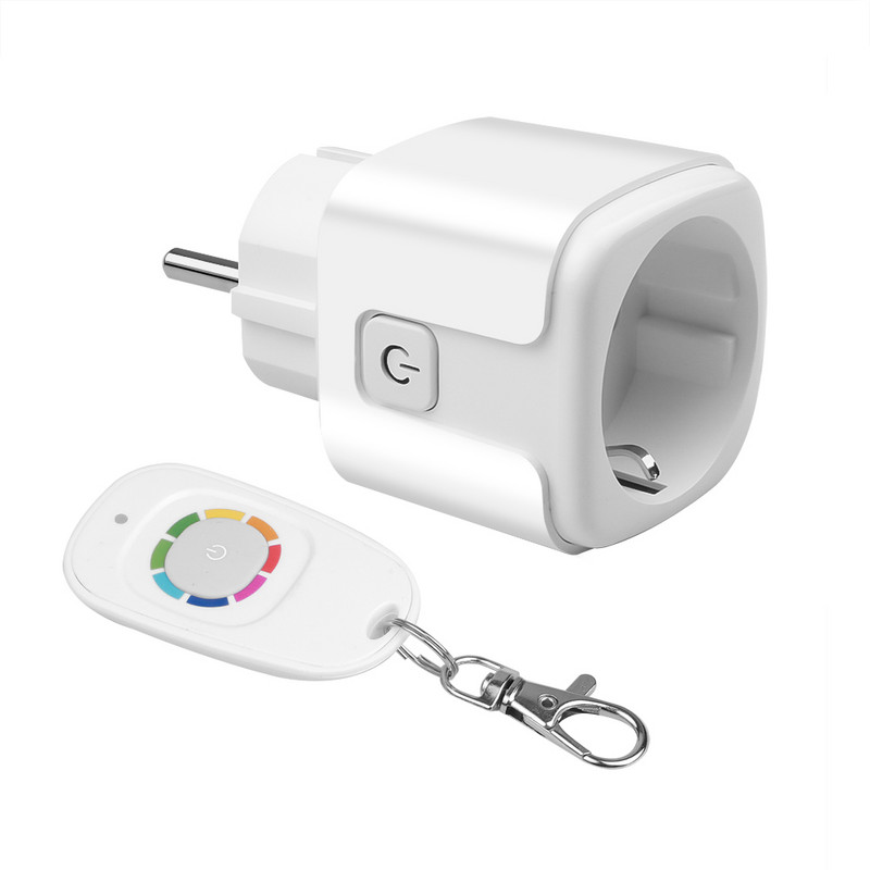 2022. Novi bežični RF daljinski upravljač od 433 Mhz, kućni ured, pametni mjerač vremena, utičnica, EU utikač, ušteda energije