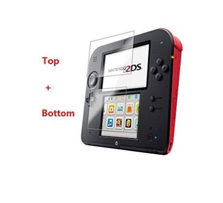 EVA Protector Hard Travel Carry Case vāciņš Soma Caurule Touch Seal Film Ekrāna aizsargs Silikona futrālis Nintendo Nintend 2DS