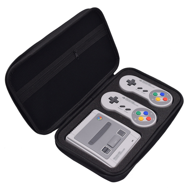 Torba za igrice za Nintend Switch SNES SFC Classic Mini za 2 kontrolera Punjač Poklopac za HDMI kabel za Nintendo Switch Tvrda torbica