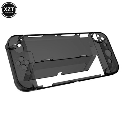 Kristalno prozirna školjka konzole za Nintendo Switch OLED zaštitna preklopna torbica Kristalno prozirna navlaka Zaštita protiv pada otporna na udarce