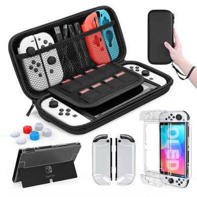 Dodaci Torba Torbica za Nintendo Switch & OLED konzola Poklopac Fundas Estuche Pouch Protection Carcasa Protector Etui Storage Kit