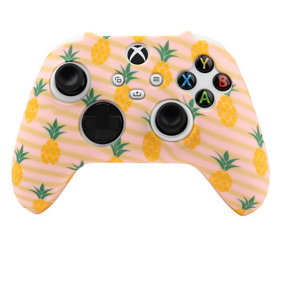 Fruit Soft védőtok Xbox Series S/X Controller Skin Szilikon Gamepad Joystick Cover XSX Videojáték-tartozékokhoz