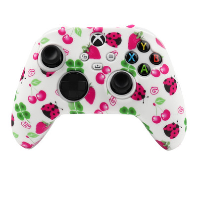 Fruit Soft védőtok Xbox Series S/X Controller Skin Szilikon Gamepad Joystick Cover XSX Videojáték-tartozékokhoz