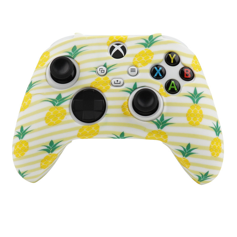 Fruit Soft védőtok Xbox Series S/X Controller Skin Szilikon Gamepad Joystick Cover XSX Videojáték-tartozékokhoz