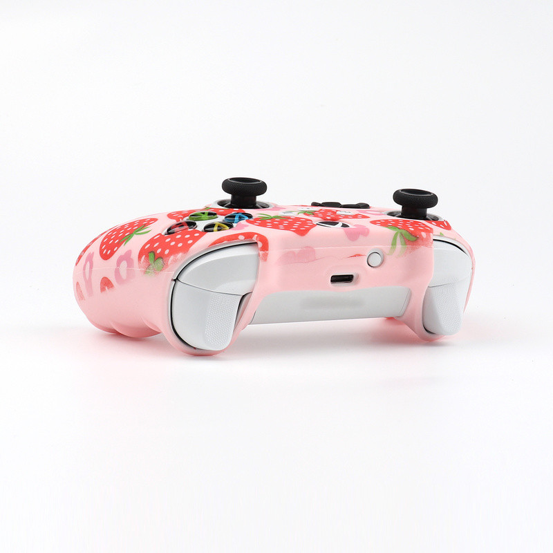 Fruit Soft védőtok Xbox Series S/X Controller Skin Szilikon Gamepad Joystick Cover XSX Videojáték-tartozékokhoz