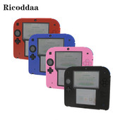 Többszínű puha szilikon tok Nintendo 2DS Protective Guard Soft gél gumi bőrborítás 2DS játékkonzol tartozékaihoz