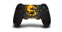 1 gab Mortal Kombat PS4 ādas uzlīmes uzlīme Sony PS4 Playstation 4 Dualshouck 4 spēļu PS4 bezvadu kontrollera uzlīmei