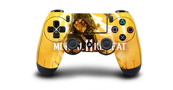 Αυτοκόλλητο αυτοκόλλητου δέρματος 1 τμχ Mortal Kombat PS4 για Sony PS4 Playstation 4 για Dualshouck 4 Παιχνίδι PS4 Wireless Controller