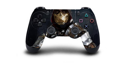 1 gab Mortal Kombat PS4 ādas uzlīmes uzlīme Sony PS4 Playstation 4 Dualshouck 4 spēļu PS4 bezvadu kontrollera uzlīmei