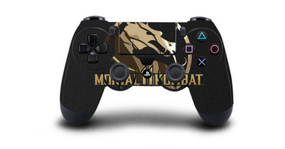 1 gab Mortal Kombat PS4 ādas uzlīmes uzlīme Sony PS4 Playstation 4 Dualshouck 4 spēļu PS4 bezvadu kontrollera uzlīmei