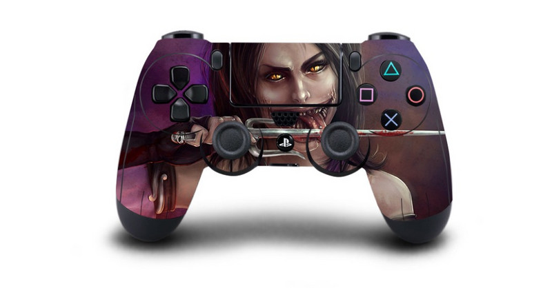 1 gab Mortal Kombat PS4 ādas uzlīmes uzlīme Sony PS4 Playstation 4 Dualshouck 4 spēļu PS4 bezvadu kontrollera uzlīmei