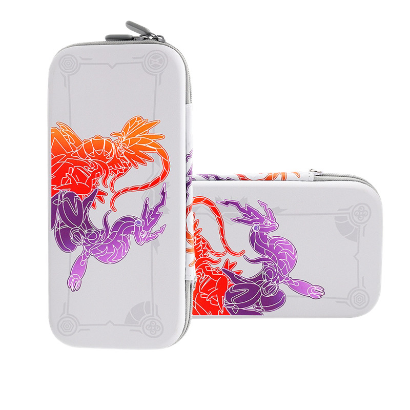 Scarlet & Violet hordozható tárolótáska Nintendo Switch Oled konzolhoz Eva hordtáska fedél Nintendo Switch tartozékokhoz
