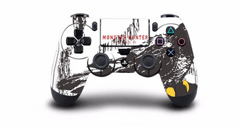 1 τεμ Monster Hunter World PS4 Skin Sticker Decal Vinyl for Sony PS4 PlayStation 4 Dualshock 4 Controller Skin Stickers