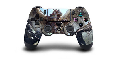 1kom Monster Hunter World PS4 Skin naljepnica Decal Vinyl za Sony PS4 PlayStation 4 Dualshock 4 Controller Skin Naljepnice