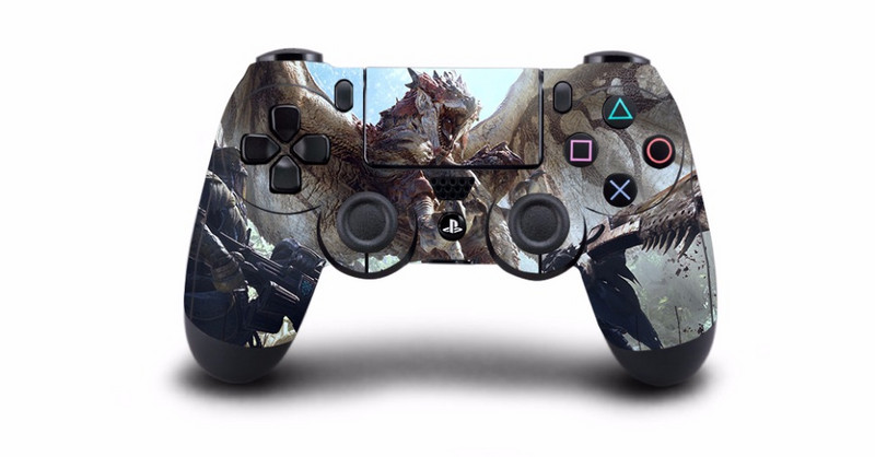 1kom Monster Hunter World PS4 Skin naljepnica Decal Vinyl za Sony PS4 PlayStation 4 Dualshock 4 Controller Skin Naljepnice