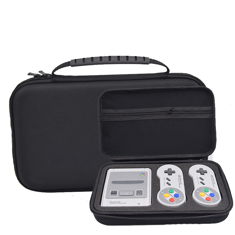 Torba za igrice za Nintend Switch SNES SFC Classic Mini za 2 kontrolera Punjač Poklopac za HDMI kabel za Nintendo Switch Tvrda torbica