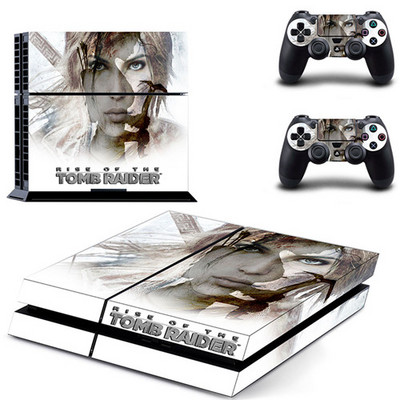 Rise of The Tomb Raider PS4 Skin naljepnica za naljepnicu za Sony PlayStation 4 konzolu i kontroler Skin PS4 naljepnica Vinyl Dodaci