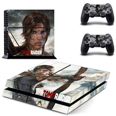 Rise of The Tomb Raider PS4 Skin naljepnica za naljepnicu za Sony PlayStation 4 konzolu i kontroler Skin PS4 naljepnica Vinyl Dodaci