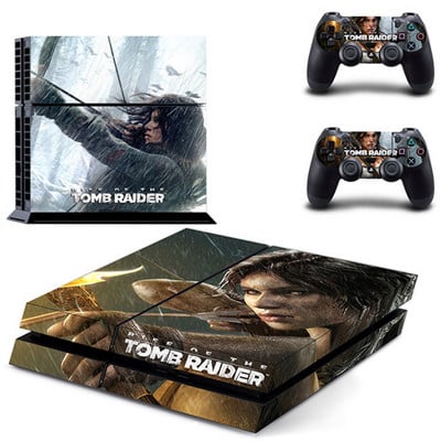 Rise of The Tomb Raider PS4 Skin naljepnica za naljepnicu za Sony PlayStation 4 konzolu i kontroler Skin PS4 naljepnica Vinyl Dodaci
