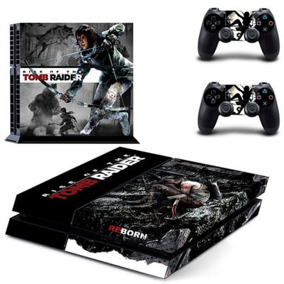Rise of The Tomb Raider PS4 Skin naljepnica za naljepnicu za Sony PlayStation 4 konzolu i kontroler Skin PS4 naljepnica Vinyl Dodaci