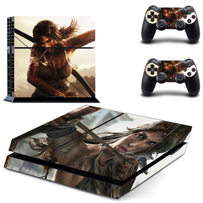 Rise of The Tomb Raider PS4 Skin naljepnica za naljepnicu za Sony PlayStation 4 konzolu i kontroler Skin PS4 naljepnica Vinyl Dodaci