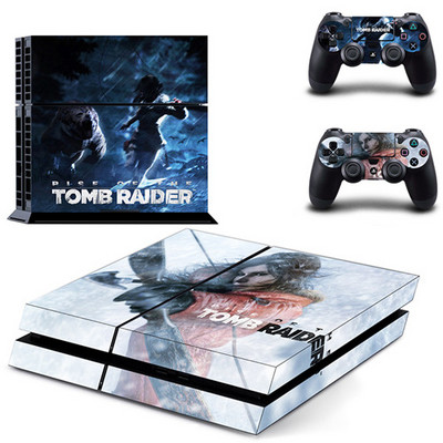 Rise of The Tomb Raider PS4 Skin naljepnica za naljepnicu za Sony PlayStation 4 konzolu i kontroler Skin PS4 naljepnica Vinyl Dodaci