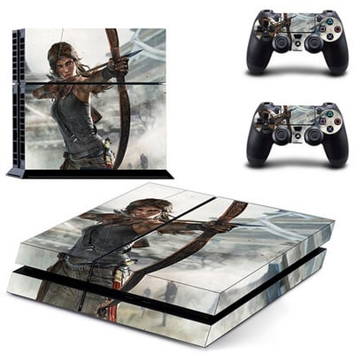 Rise of The Tomb Raider PS4 Skin naljepnica za naljepnicu za Sony PlayStation 4 konzolu i kontroler Skin PS4 naljepnica Vinyl Dodaci