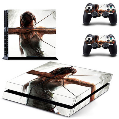 Rise of The Tomb Raider PS4 Skin naljepnica za naljepnicu za Sony PlayStation 4 konzolu i kontroler Skin PS4 naljepnica Vinyl Dodaci