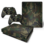 Camo Patten Vinil de bună calitate Controller Covers Skin Sticker pentru Xbox one X