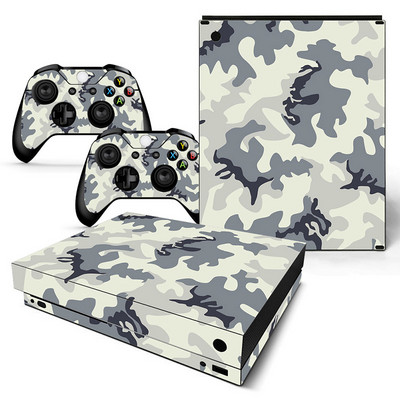 Camo Patten Vinil de bună calitate Controller Covers Skin Sticker pentru Xbox one X