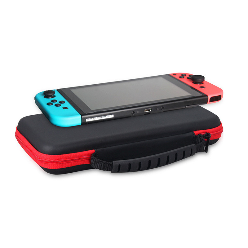 Geantă portabilă de depozitare pentru Nintendo Switch Husă de transport dur EVA de călătorie Manșon de protecție cu fermoar rezistent la șocuri pentru accesorii NS