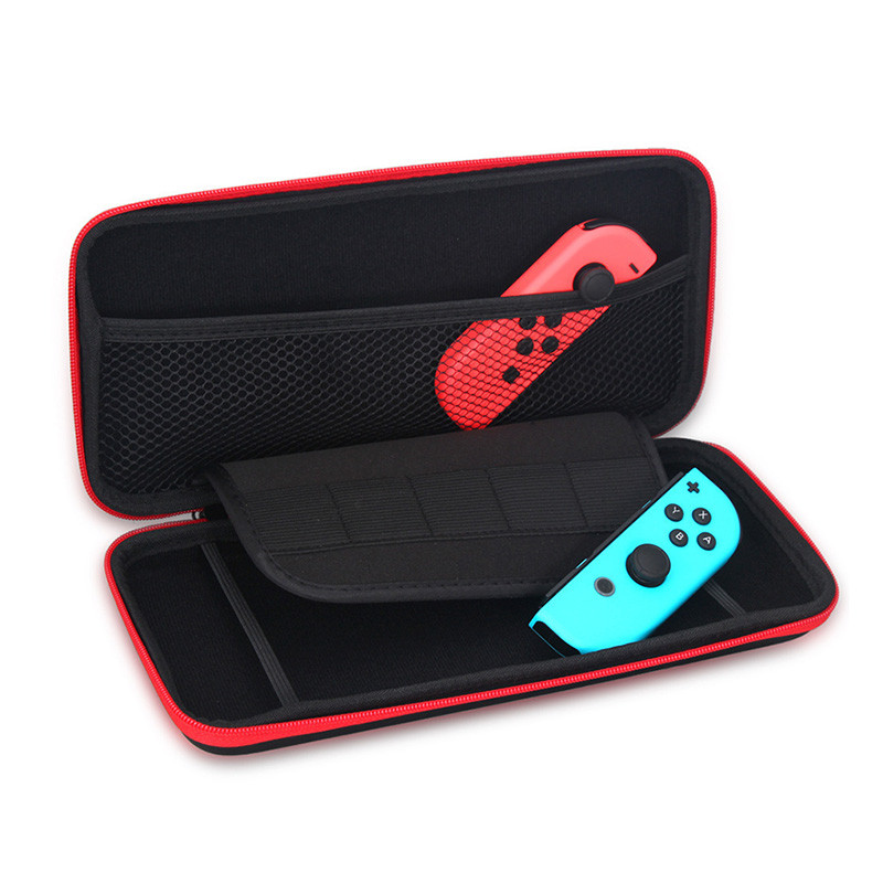 Geantă portabilă de depozitare pentru Nintendo Switch Husă de transport dur EVA de călătorie Manșon de protecție cu fermoar rezistent la șocuri pentru accesorii NS