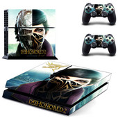 Game Dishonored 2 PS4 Skin Sticker Decal για Sony PlayStation 4 Console και 2 Controller Skin PS4 Sticker Vinyl Accessory