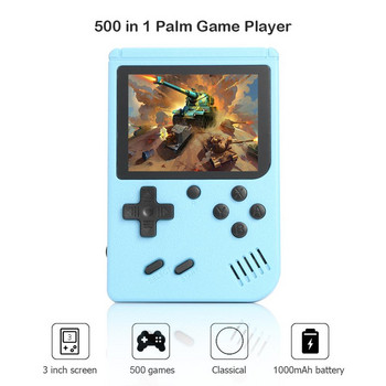 400 σε 1 παιχνίδια MINI φορητές συσκευές αναπαραγωγής παιχνιδιών Φορητή ρετρό κονσόλα βίντεο Boy 8 bit 3,0 ιντσών Έγχρωμη οθόνη LCD GameBoy