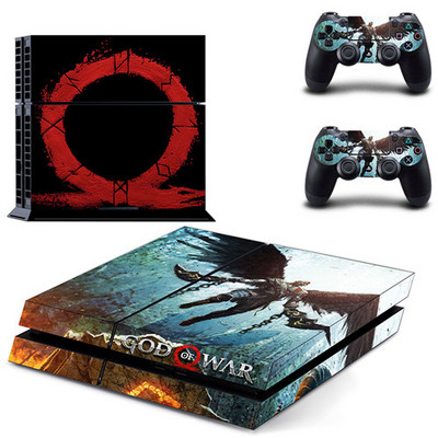 Igra God of War 4 PS4 naljepnica s naljepnicama za Sony PlayStation 4 konzolu i 2 maske kontrolera PS4 naljepnice Vinilni dodatak
