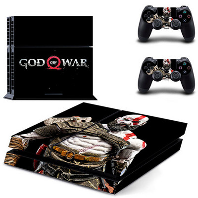 Igra God of War 4 PS4 naljepnica s naljepnicama za Sony PlayStation 4 konzolu i 2 maske kontrolera PS4 naljepnice Vinilni dodatak