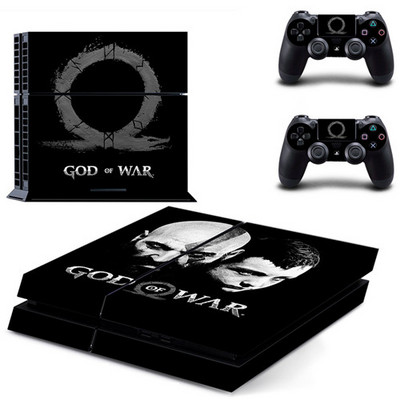 Igra God of War 4 PS4 naljepnica s naljepnicama za Sony PlayStation 4 konzolu i 2 maske kontrolera PS4 naljepnice Vinilni dodatak