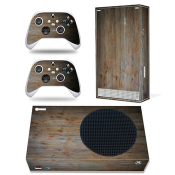 Ξύλινο σχέδιο για τη σειρά Xbox s Skins for xbox series s αυτοκόλλητο δέρμα pvc για το αυτοκόλλητο βινυλίου της σειράς xbox