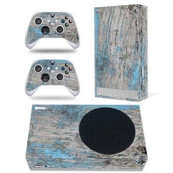 Ξύλινο σχέδιο για τη σειρά Xbox s Skins for xbox series s αυτοκόλλητο δέρμα pvc για το αυτοκόλλητο βινυλίου της σειράς xbox