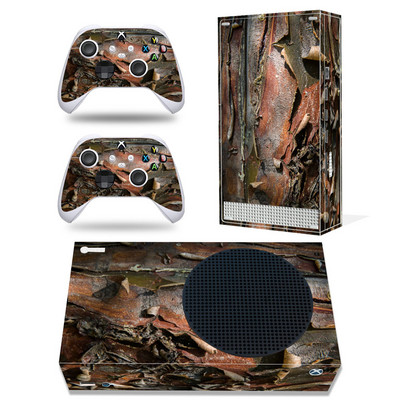 Drevený dizajn pre Xbox Series S, skiny pre Xbox Series S, PVC skiny, vinylová nálepka pre Xbox Series S.