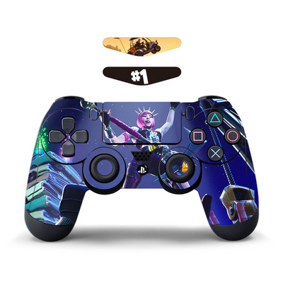 2023 Hot 15 Styles Zaštitna naljepnica za PS4 Pro Slim Skin Decal za Sony PlayStation 4 Kontroler igre Dodaci