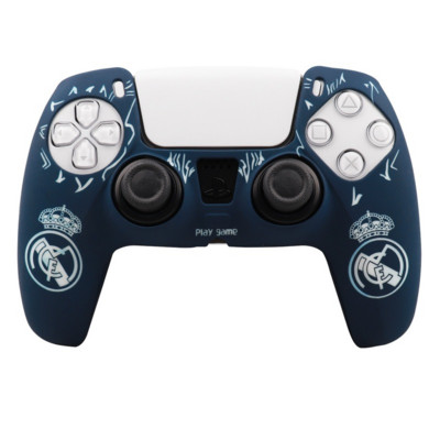 Szilikon Soft Laser Carving vezérlőtok PS4/PS5/XSX Controller Skin tokokhoz Gamepad Joystick játéktartozékok burkolata PS4-hez
